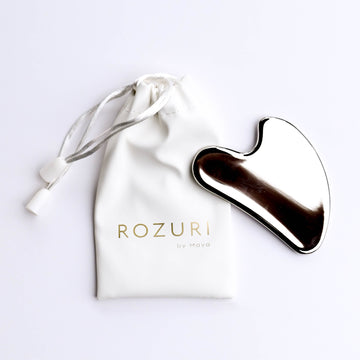Gua Sha Tool & Travel Pouch - Rozuri by Maya