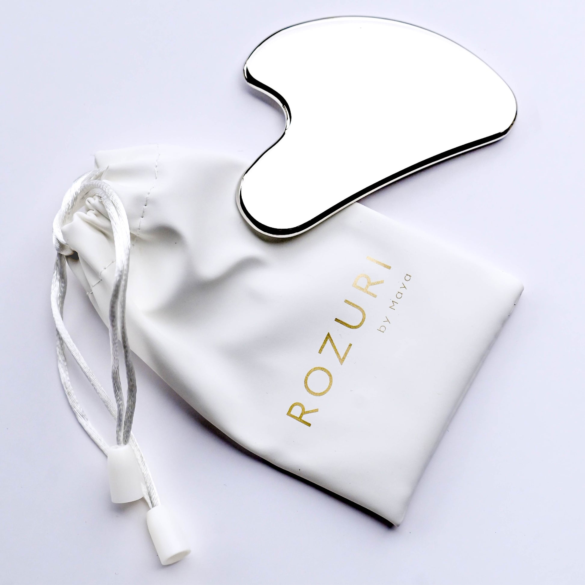 Gua Sha Tool & Travel Pouch - Rozuri by Maya
